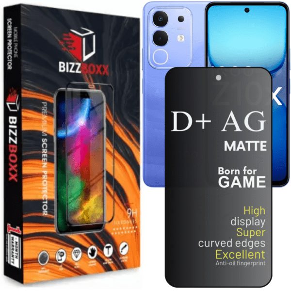 IQOOz 10x 5G Matte Tempered Glass