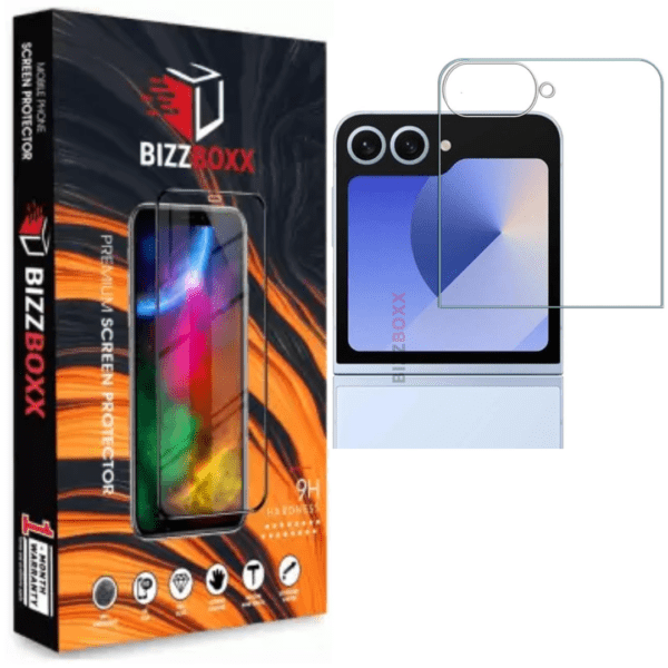 Samsung Galaxy Flip7 5G Tempered Glass Screen Protector 6.9 inches (Pack of 1) – BizzBoxx