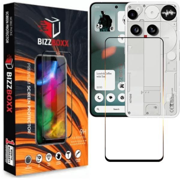 Nothing Phone3 5G Tempered Glass Screen Protector (Pack of 1) – BizzBoxx