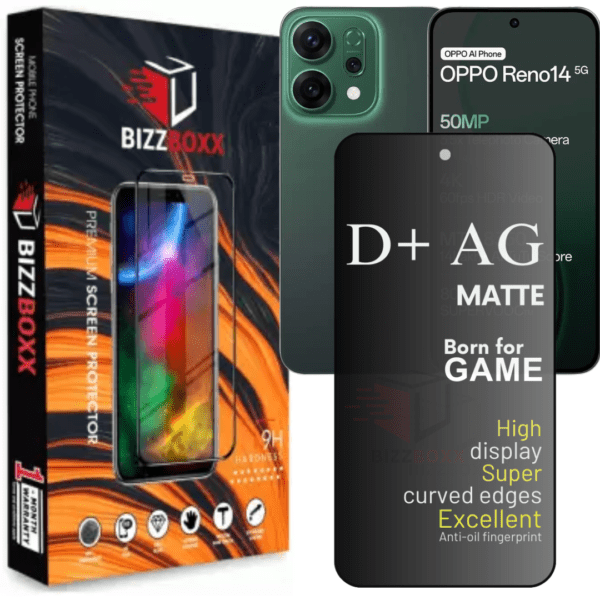 Oppo Reno 14 5G MatteTempered Glass