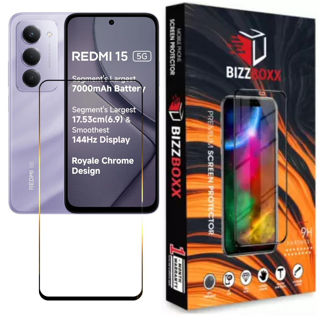 BB_REDMI15_11D_P1_3 REDMI 15 Tempered glass