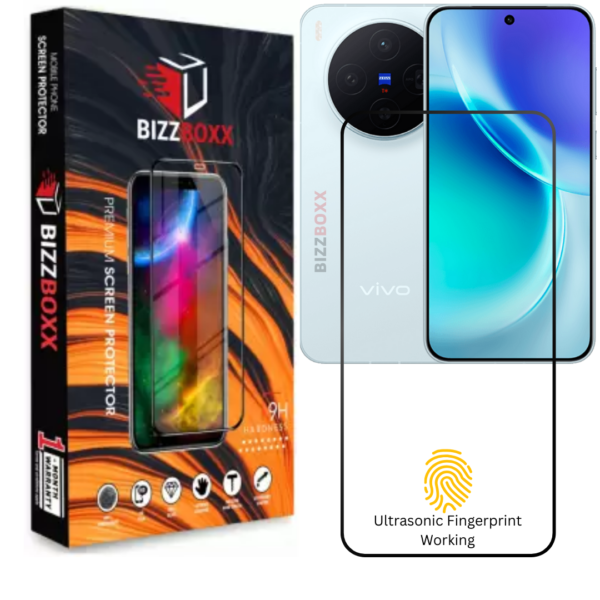 vivo X300 HD Clarity, Ultrasonic Fingerprint Working