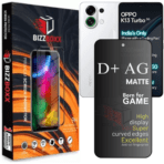 OPPO K13 Turbo 5G, K13 Turbo Pro 5G D+ AG Matte Tempered Glass