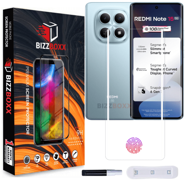 Redmi Note15 5G -UV Tempered Glass
