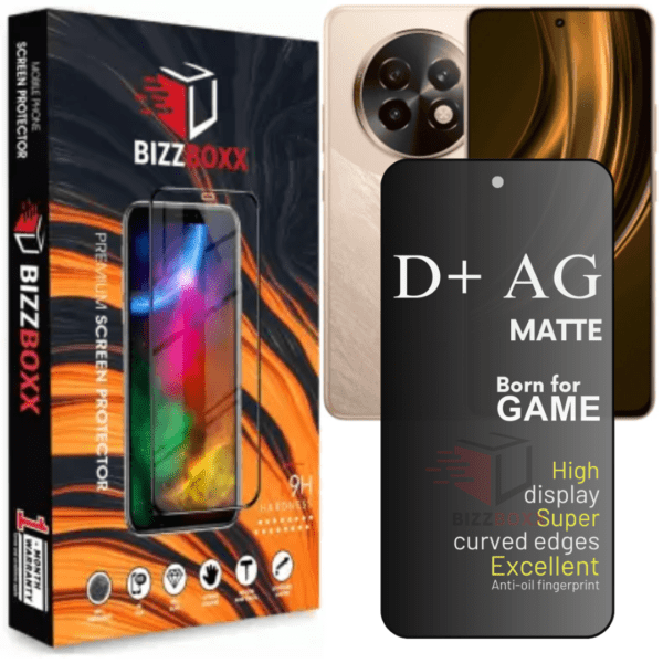 Realme 15 Lite 5G D+ AG Matte Tempered Glass