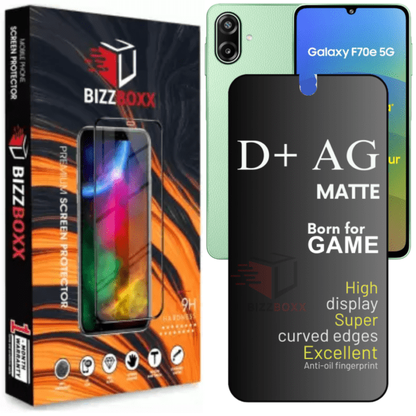 Samsung F70e 5G D+ AG Matte Tempered Glass