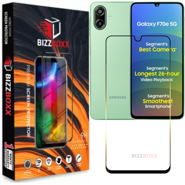 Samsung F70e 5G Tempered Glass Screen Protector Guard
