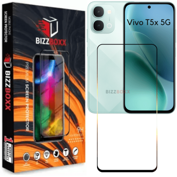 Vivo T5x 5G Tempered Glass Screen Protector